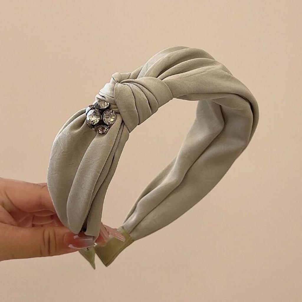 PROLY New Fashion Headband For Women Wide Side Fresh Color Headwear Side Knot Turban Girls Hair Accessorieis