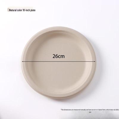 Triangular Bamboo Degradable Disposable Plates