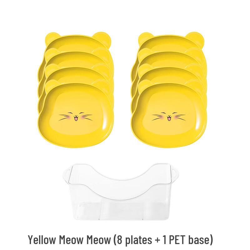 

ZISIZ Креативний Набір Тарілок для Закусок та Фруктів Захист від Падіння