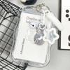 Bus Card Student Card Case Photo Protector Creative Design Kpop Photocard Holder Transparent Card Holder Keychain Photo Sleeves
