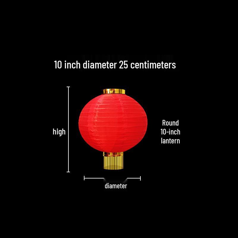 Outdoor Waterproof Gourd Lanterns: Red String Hanging Ornaments for New Year and Mid-Autumn Festivals