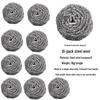 NHZHIW Steel Wool Scourer Set