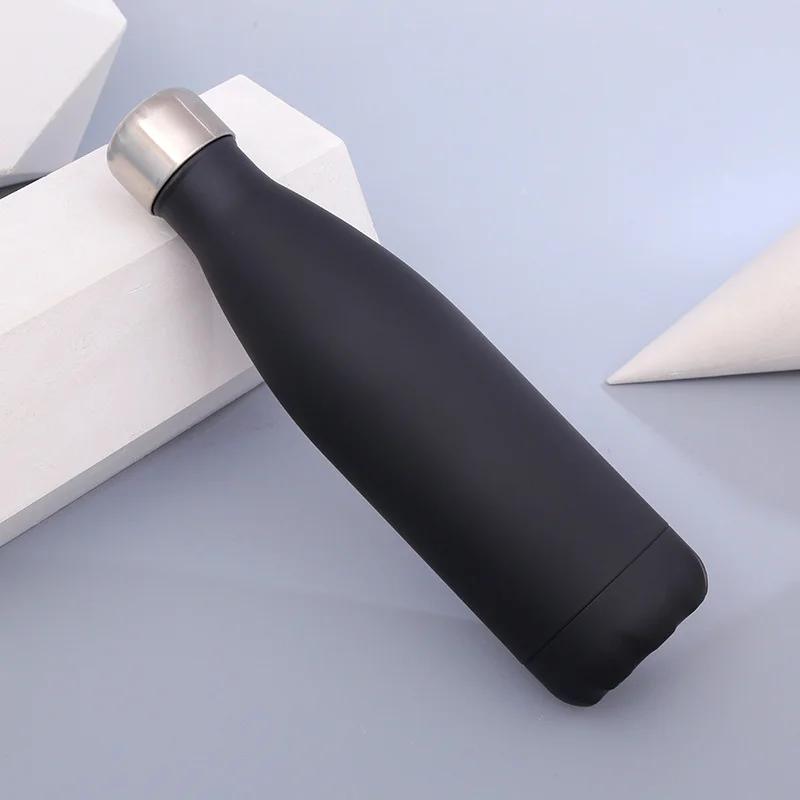 Customized Double-Wall Vacuum Thermos Bottle Sports Bottle Shaker Cup Outdoor Climbing Water Cup Creative Commemorative Gifts