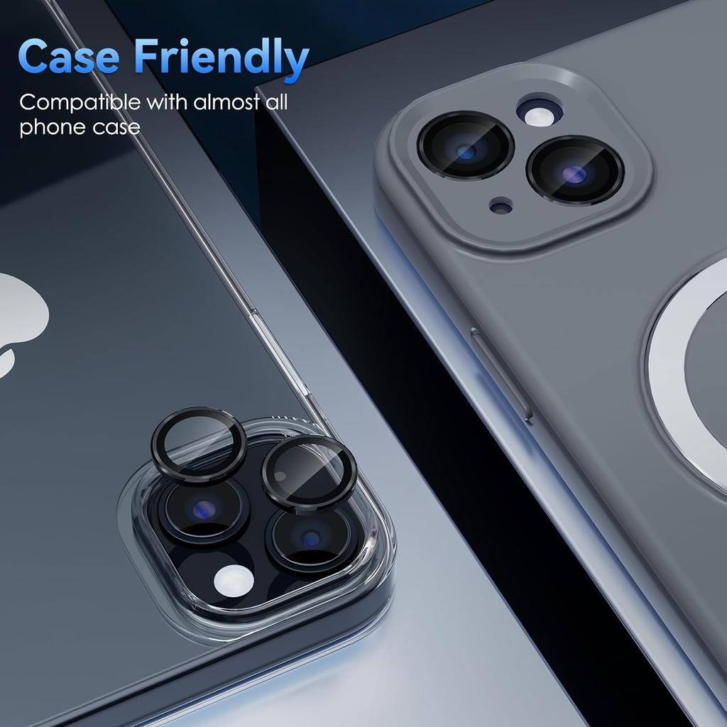 Camera Lens Screen Protector Tempered Glass Cover for Iphone 15 Pro Max 14 Plus 13 Mini 12 11 15Pro 14Pro Protective Ring Protection Phone Accessories