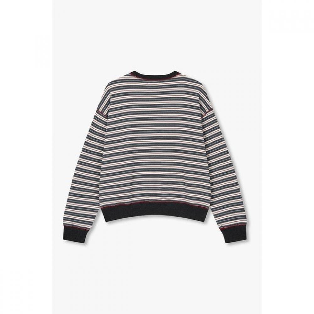 Studio Tomboy Men Color Block Stripe Sweatshirt 9176422983