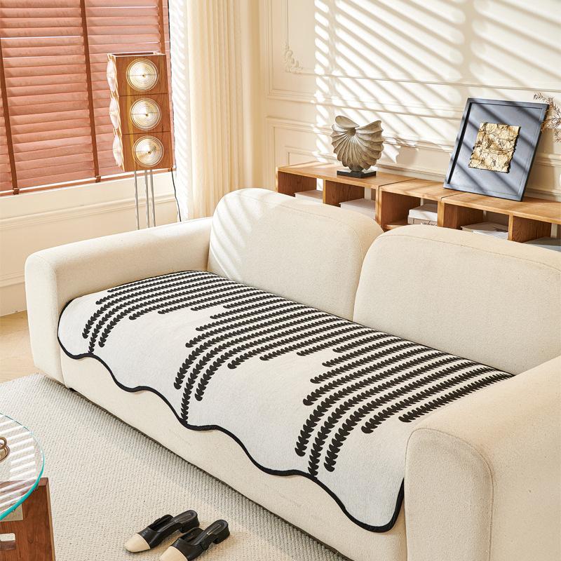 Special-Shaped Sofa Cushion Light Luxury  New Seat Cushion Universal Non-Slip Fixed Cover Cloth In All Seasons