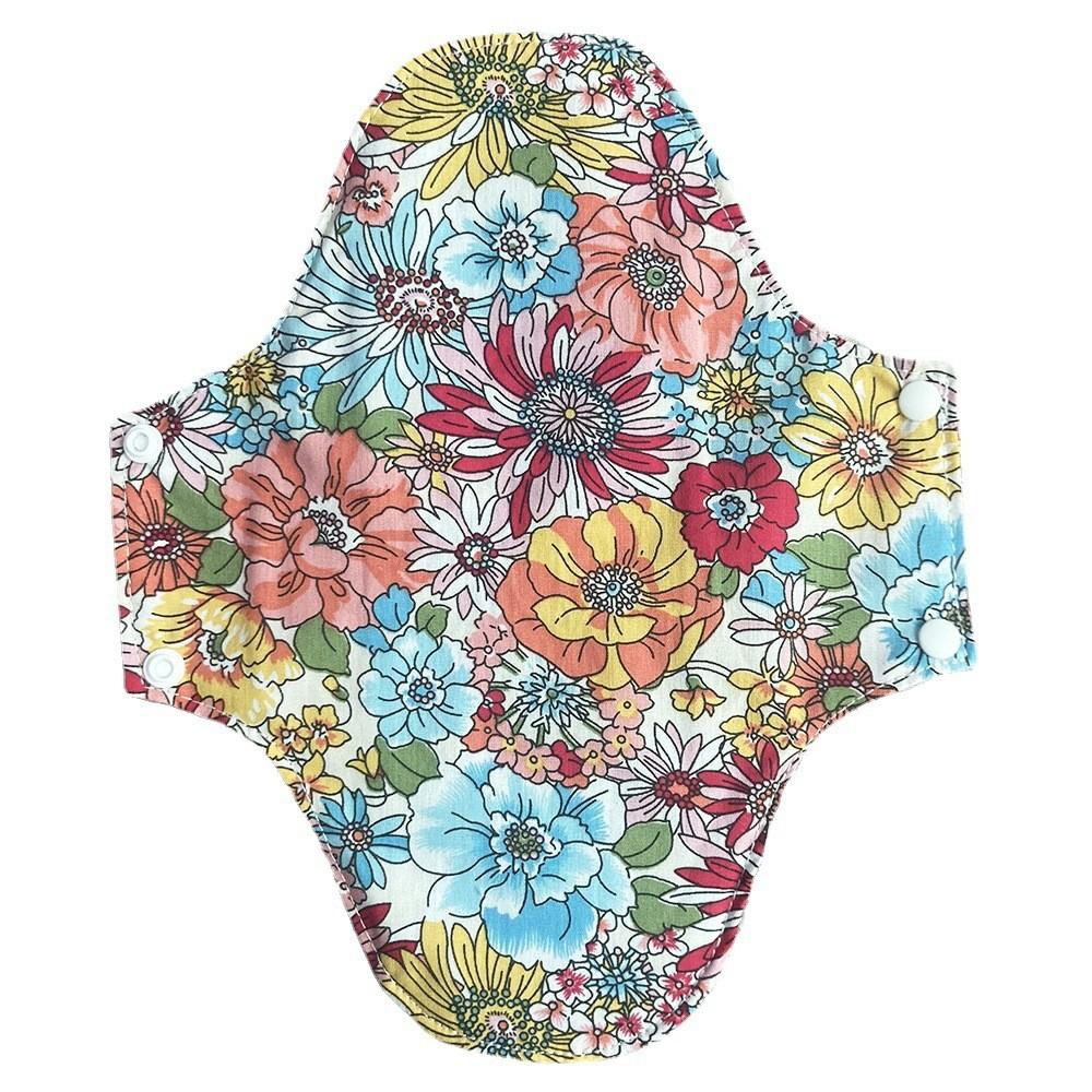 23cm Graphene Antibacterial Washable Cotton Sanitary Pads - Soft, Breathable, and Absorbent for Urine Leakage