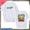 90s Vintage Out Run Top T Shirt Camisas Men Fashion Old School Japan Arcade Tops Hombre Video Game Outrun Tee Top Camisas