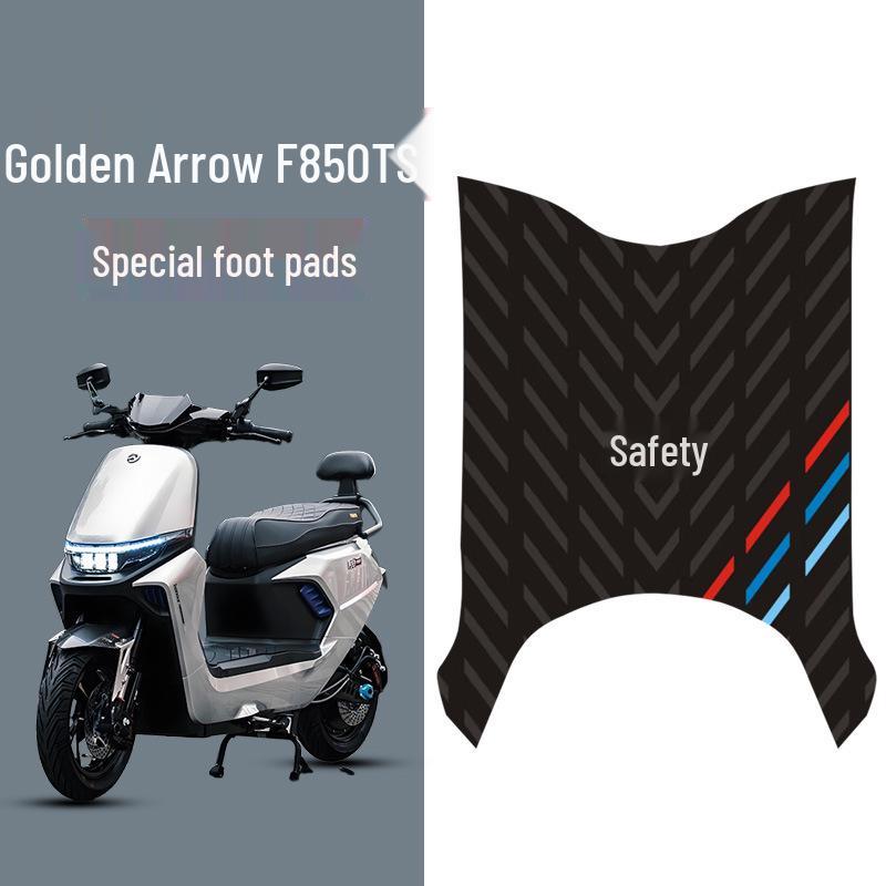 Jincan F850TS Ping'an Three-Bar Waterproof Anti-Slip Rubber Pedal Mats