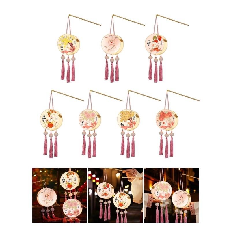 Decorative Lanterns for Middle Autumn Festival Handmade Decorative Scaldfish for Indoor Outdoor Use Holiday Ornament