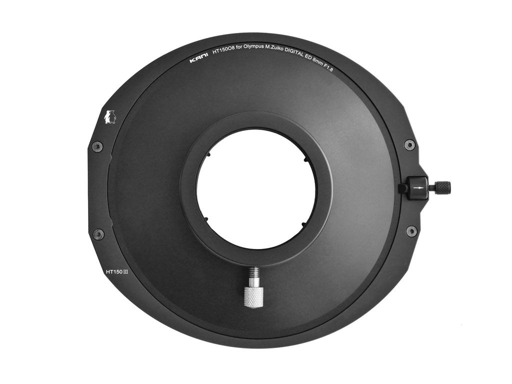 KANI 150mm Width Square Filter HT150 III Filter Holder Set for OM DIGITAL ED 8mm Fisheye Holds up to 2 Square Storage Case Aluminum 807489 (OLYMPUS)