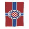 Hajduk Split 1594 Plüsch-Paar-Decken Decken und Decken Wohndecke Wohndecke Decken für Betten