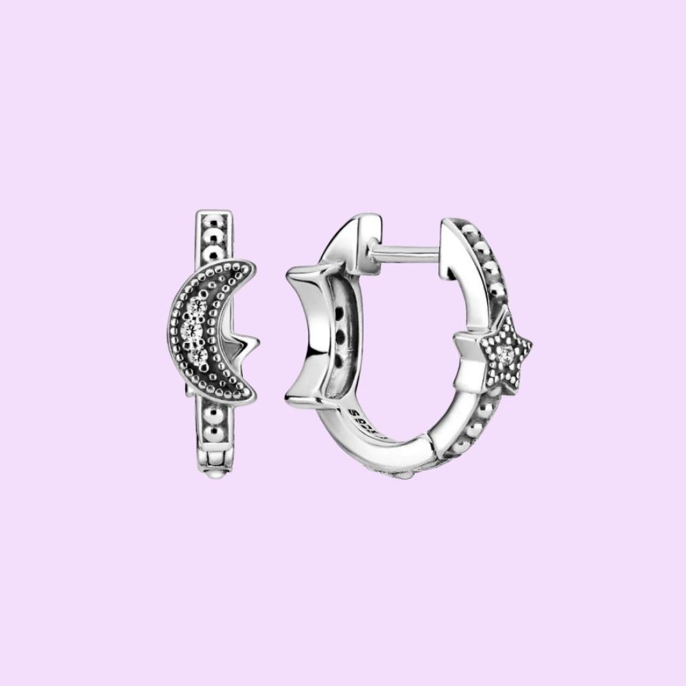 Sterling Silber Herzförmiger Stecker Ohrring für Damen Geburtstags Schmuckgeschenke Mit Stoffbeutel