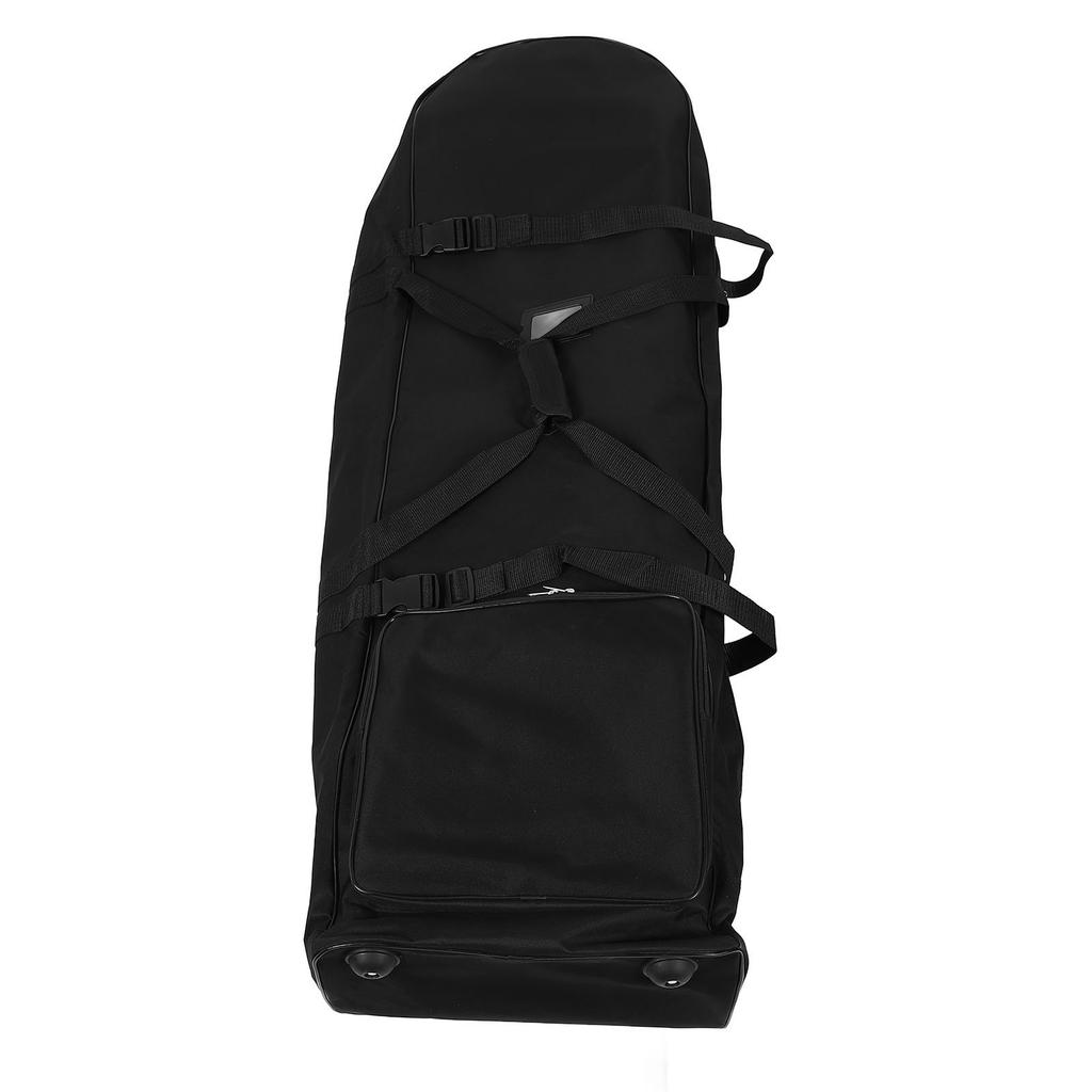 Padded Golf Travel Bag with Wheels Waterproof Wear Resistant Golf Club Travel Covers with Handle and Strap for Airlines