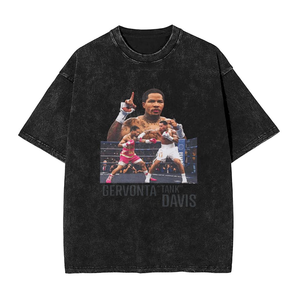 Gervontas Davised TShirt Summer Street Style T Shirts Casual Fashion Tee Shirt For Mens ShortSleeved Design Top Tees