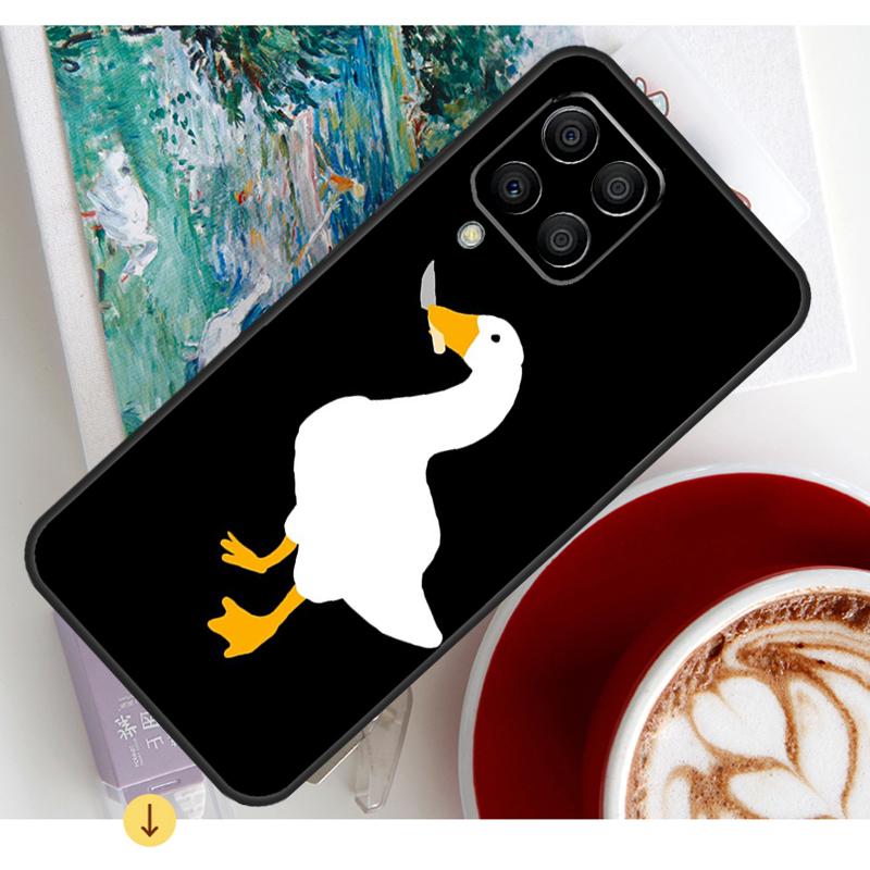 Funny Cartoon Duck Case For Samsung Galaxy M20 M31 M16 M36 M56 M33 M53 M13 M12 M32 M52 M15 M55 M14 M35 M34 M54