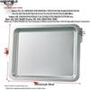 Small Rise Baking Pan: Household Oven Tray for Baking and Grilling