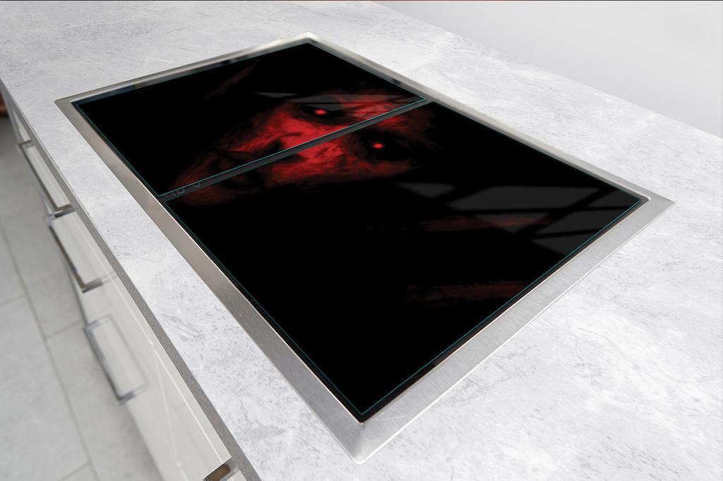GLAS-KOCHFELD-SCHUTZPLATTE 90x52 VORDERSEITE