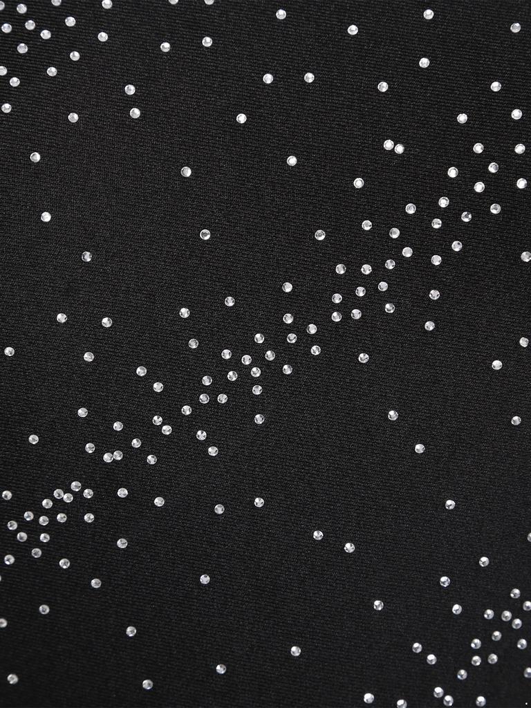 Dam Långärmad Mesh Splice Skridskogymnastik Leotardklänning Balettdans träningskläder