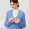 Fake Flare Sleeves Girls Pleated False Cuffs for Women Sweater Wrist Warmers Female White Horn Cuffs Accessories