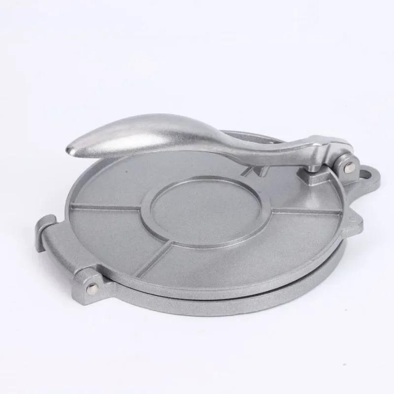 Tortilla Press Maker Aluminum Alloy Manual Pizza Pie Making Tortilla Dough Pressing Tool Homemade Pancake Kitchen Cooking Supply
