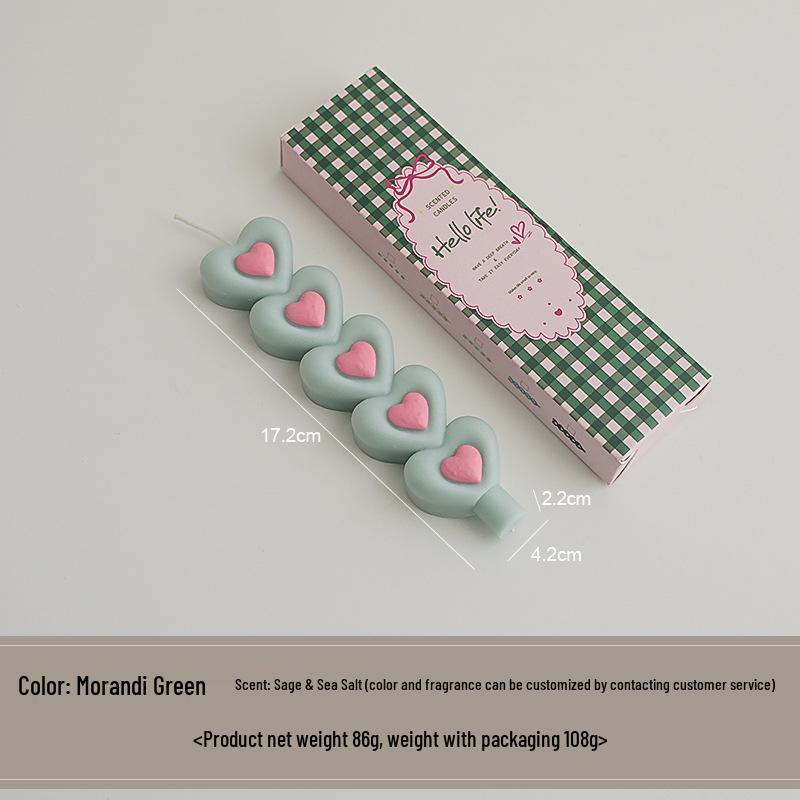 Creative Scented Long Stem Candles - Handmade Aromatherapy Party Favors & Gifts