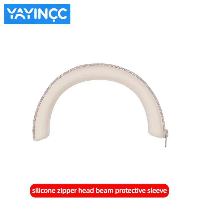 YAYINCC Replacement Protein skin Earpads/Silicone zipper head beam protective cover for Sony WH-1000XM5 Headphones