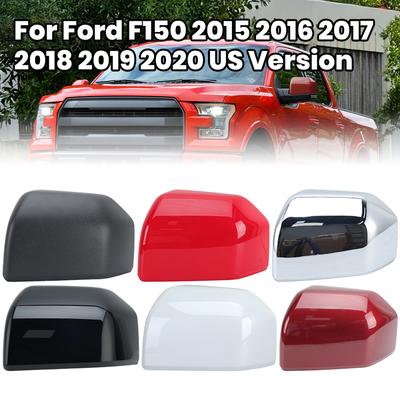 Tapa de Cubierta de Espejo Retrovisor Lateral Trasero Para Ford F150 2015 2016 2017 2018 Versión EE. UU. Tapa de Cubierta de Espejo Lateral de Puerta Accesorios para Automóvil
