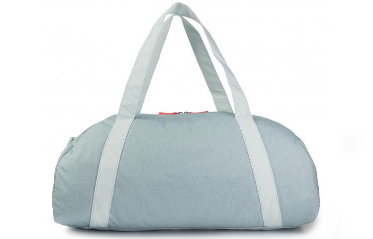 Nike Zip Closure Polyester Handbag Gym Bag Regular Unisex Ocean Dark Blue/Bright Dark Red/Phantom Light Green BA5490-363
