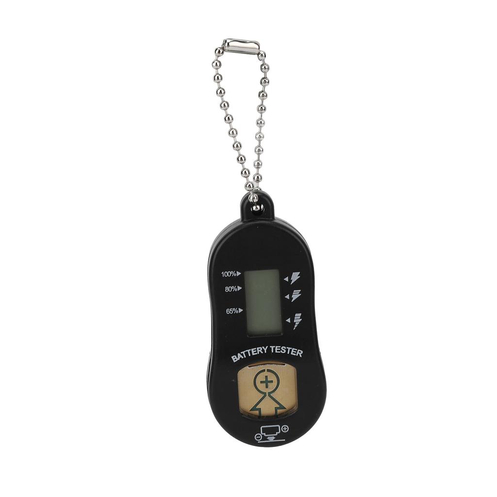 Button Cell Battery Checker Portable LCD Screen Hearing Aid Battery Tester Checker Tool