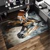 Blue Horse Dreams Office Rug Chair Mat, Entryway Carpet, Suitable for Front Door, Bedroom, Living Room, Desk, Holiday Gift