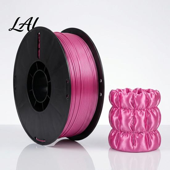 3D Print Filament Silk PLA Printer 1.75mm 1Kg Spool Low Warping for Printing Projects Neatly Wound