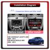 2Din Android Car-Play Car Radio,Buick Excelle HRV Chevrolet Lacetti J200 2004-2013,Multimedia Player Head Unit Stereo GPS Navigation BT WIFI,1+16GB