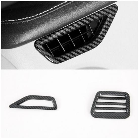 ABS Fiber Front Upper Air Vent Outlet LHD Cover Trim For 2015- Toyota Sienna