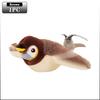 Hot Cat Interactive Toy Electric Pat Bird with Catnip Touch-Activated Squeaky Plush Toy for Dogs and Cats USB Rechargeable