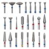 Diamond Nail Drill Bit Cuticle Clean Milling Cutter Nails For Electric Manicure Machine Accessories Ball Burr Removing