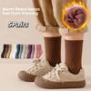 5Pairs Short Tube Kids Thicken Socks Warm Children's Winter Socks Girls Floor Plush Socks  Children