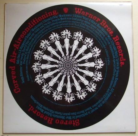 

LP Record CURVED AIR Airconditioning K56004 WARNER BROS. RE 1973 UK Rock Used