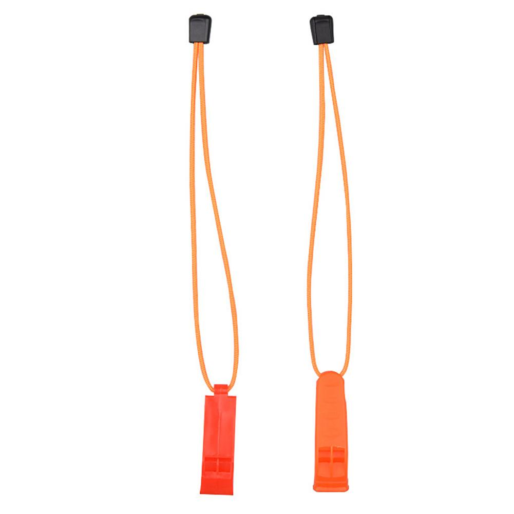 Safety  Lifesaving  Whistle Field Outdoor Camping Adventure Survival Warning Whistle (with Rope)