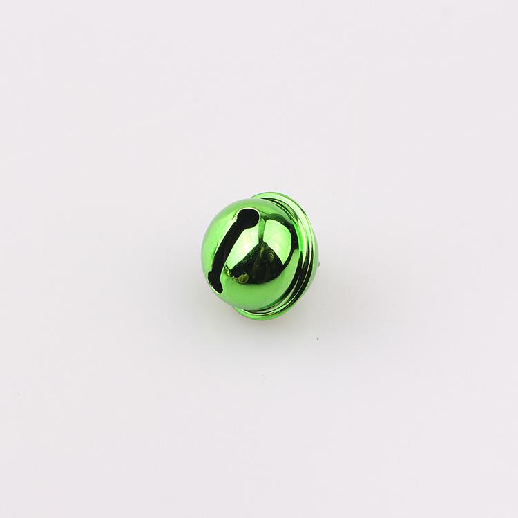22MM Colorful Vacuum Dog Bell Keychain Pendant - Christmas Metal Pet Bell