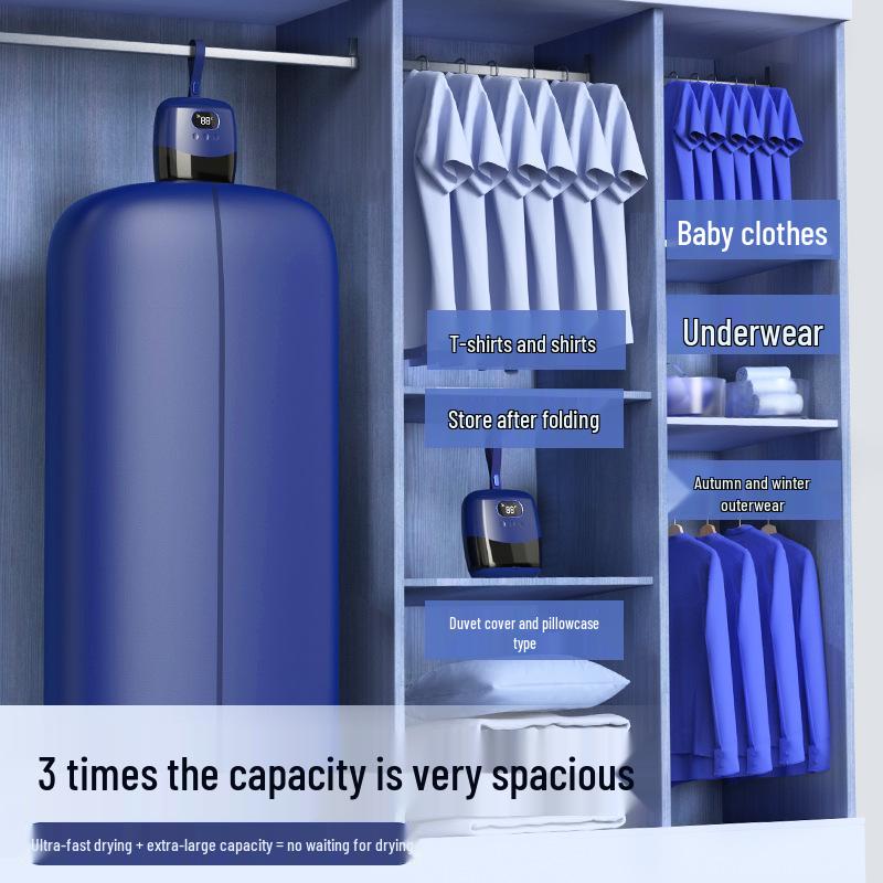 Tragbarer Faltbarer Wäschetrockner für Reisen