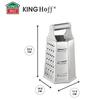 KINGHOFF KH-1991 SIX-SIDED KITCHEN GRATER