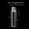 Olive Oil Glass Dispenser Condiment Bottle Leakproof Vinegar Soy Sauce Container Gravity Opening And Closing Kitchen Cruet