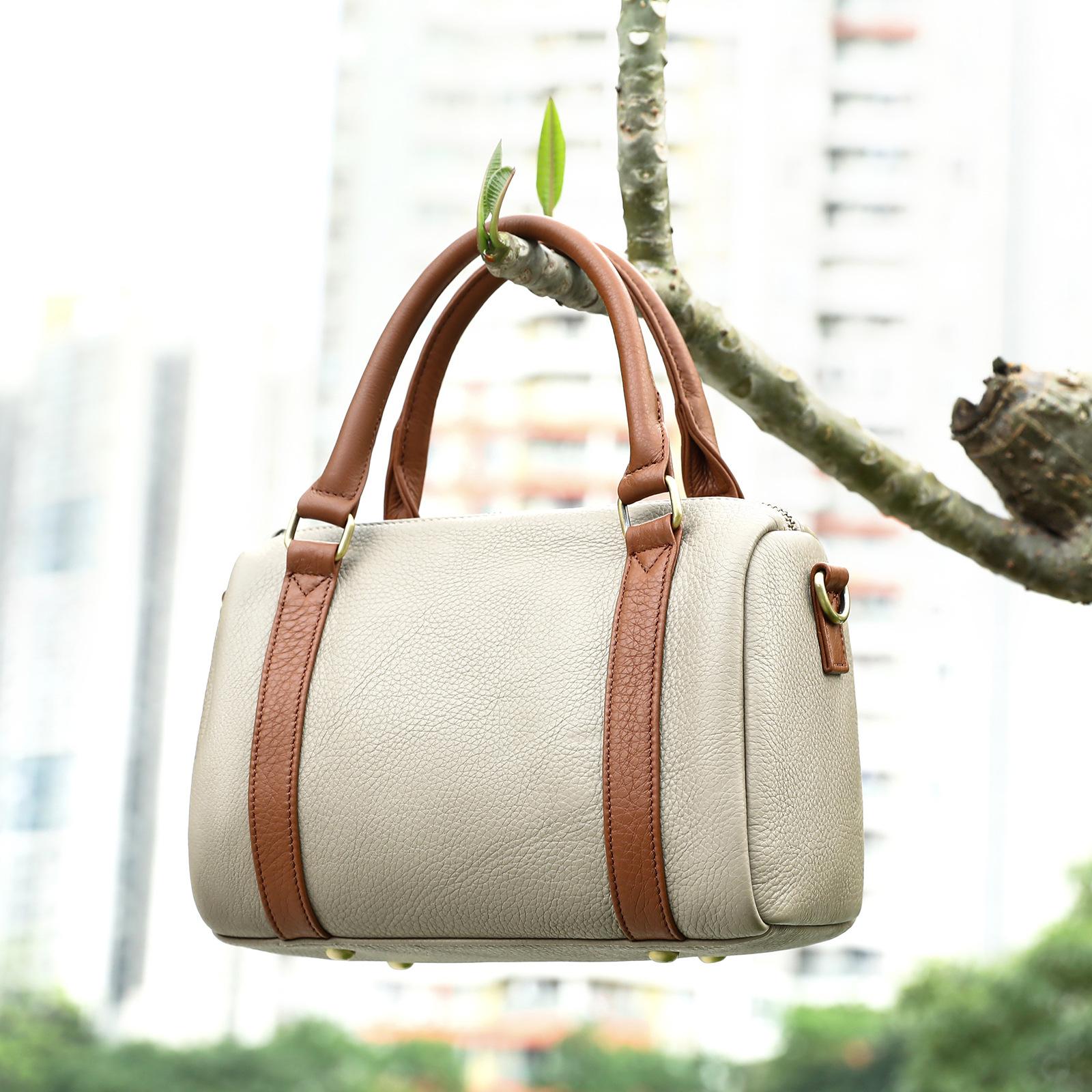 

New High-end Pillow Bag, Retro Fashion Versatile Casual Commuting Bag, Women s Handheld Single Shoulder Diagonal Cross Bag білий