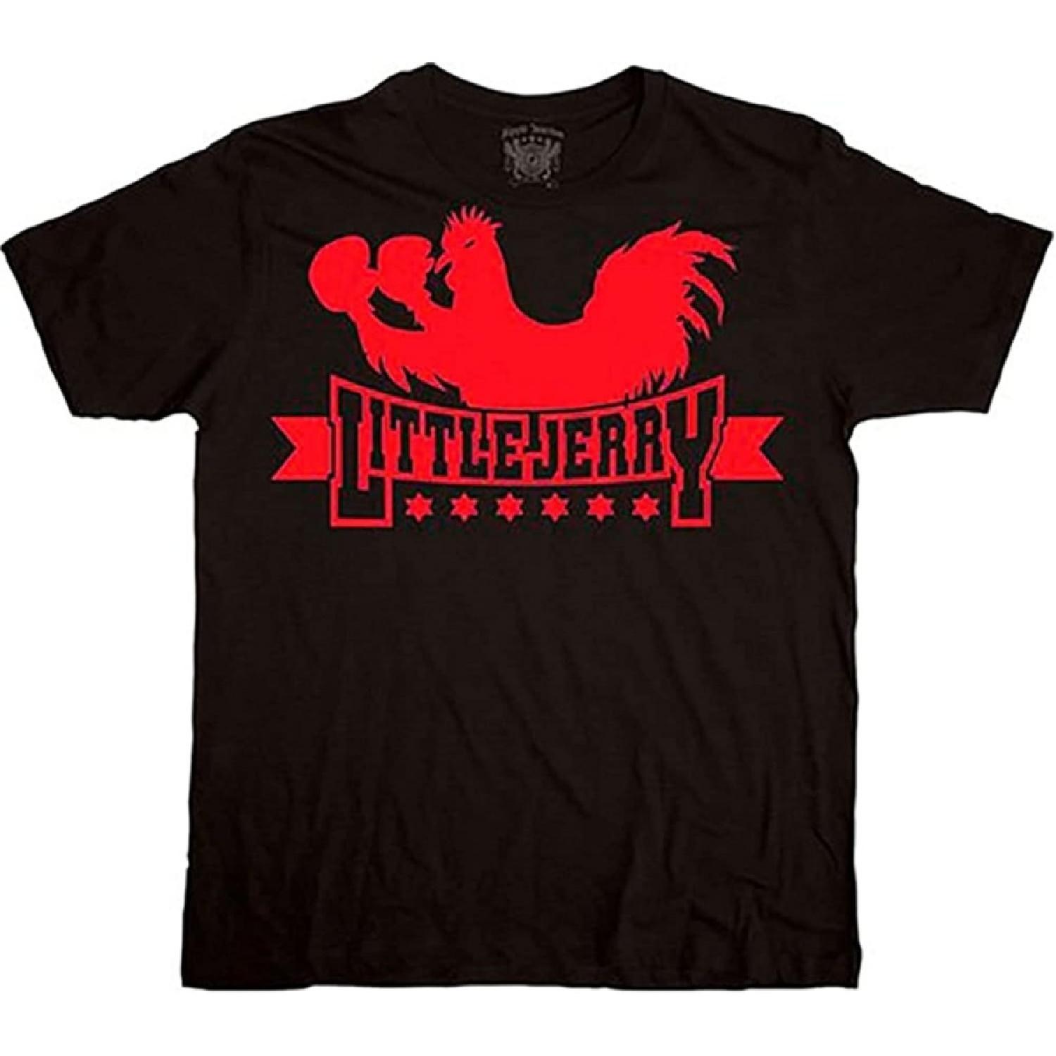 Seinfeld The Little Jerry Chicken Rooster Black T-Shirt Tee S
