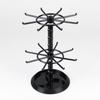 Rotating Jewelry Display Stand with Necklace and Earring Storage