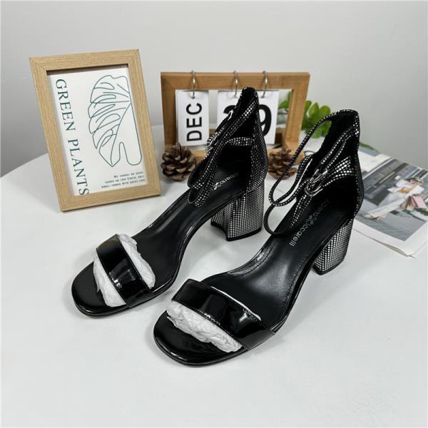 

Fashion 2025 Sandals Spring Shoes Summer Heels All-Match New Girls High Fashion Scandals 2025 Sandals All-Match Female Shoe High Heels N 35