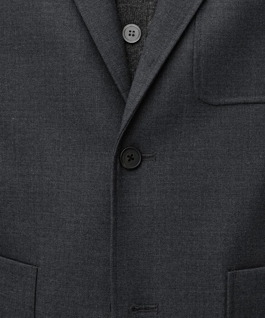 MUSINSA STANDARD [City Workers] Wool Blend Blazer [Charcoal Grey]