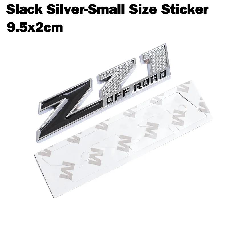 3D Metal Red Black Logo Z71 OFF ROAD Emblem Car Fender Badge Trunk Decal For Chevrolet Z71 OFF ROAD Sticker Accessories