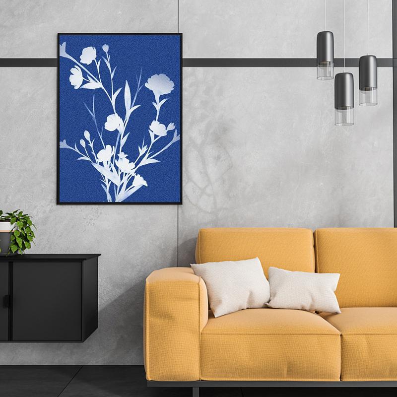 32 Stück Natürliches A5 Cyanotypie-Papier Leichtes Einzigartiges Sonnenlicht-Druckpapier-Set Für DIY-Kunsthandwerksprojekte